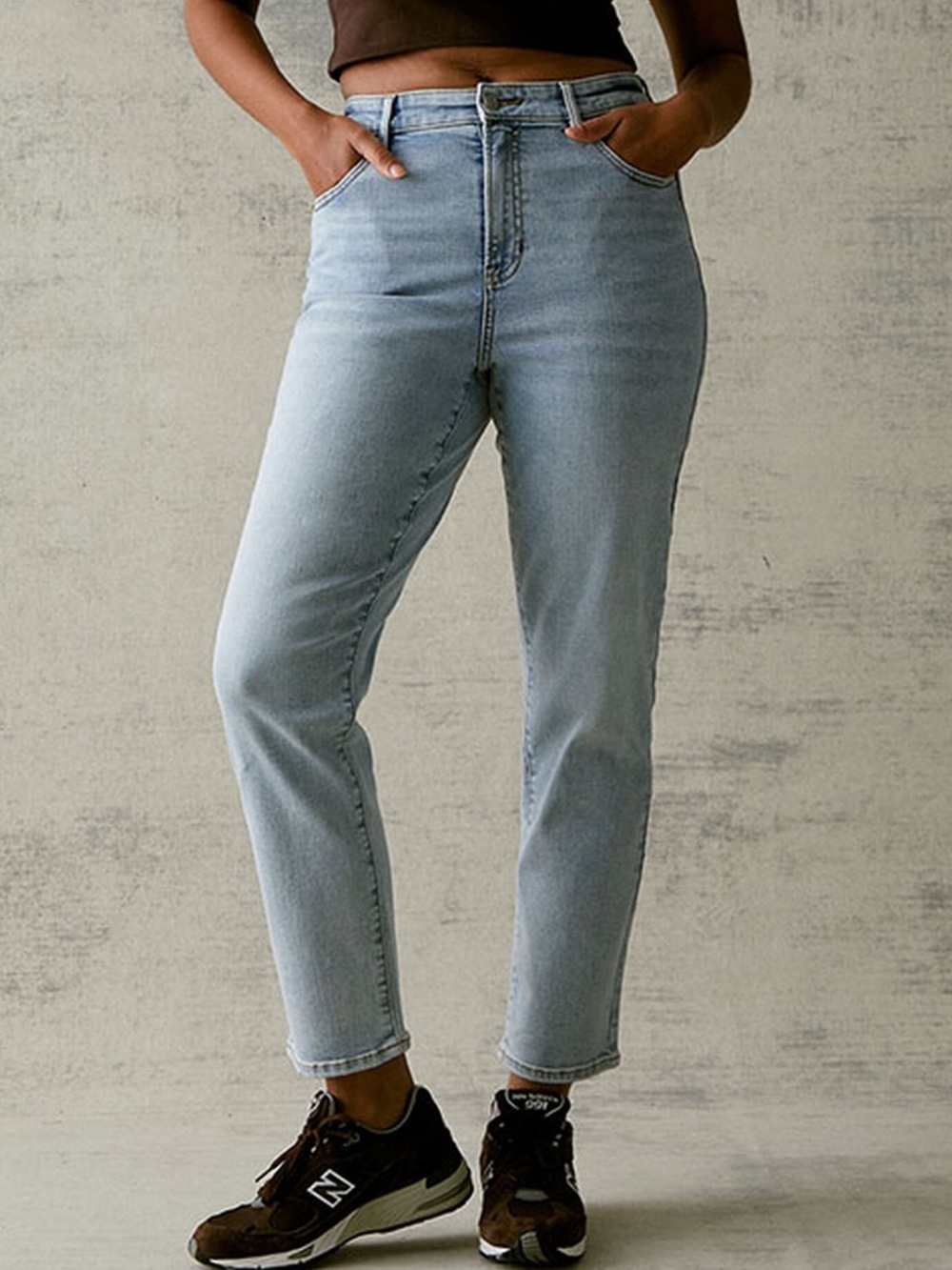 Pacsun Light Wash High-Rise Straight Women’s Jeans - Pale Blue Size 29